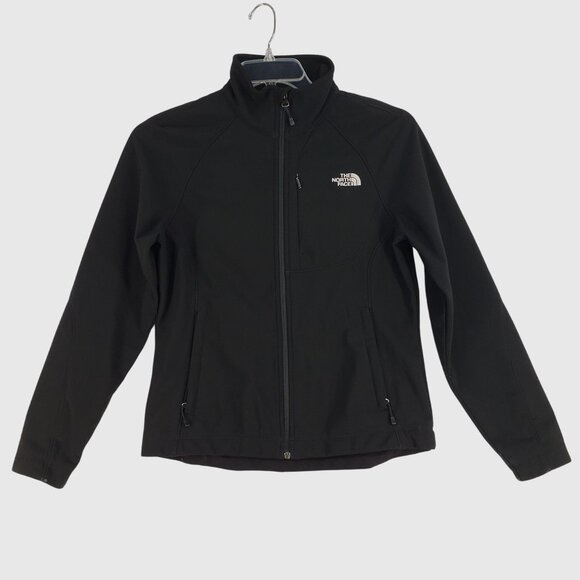 The North Face Black Full-Zip soft shell Jacket Size M - Picture 1 of 13